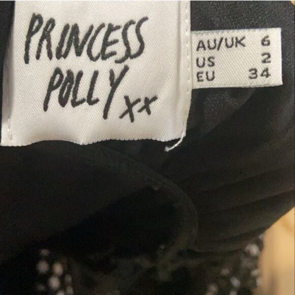 Princess Polly Black and White Mini Dress Size:2 - Picture 8 of 11